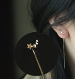 Load image into Gallery viewer, STAR THREAD EARRINGS - Luminous Amore
