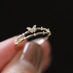 Load image into Gallery viewer, DUO BUTTERFLY RING - Luminous Amore
