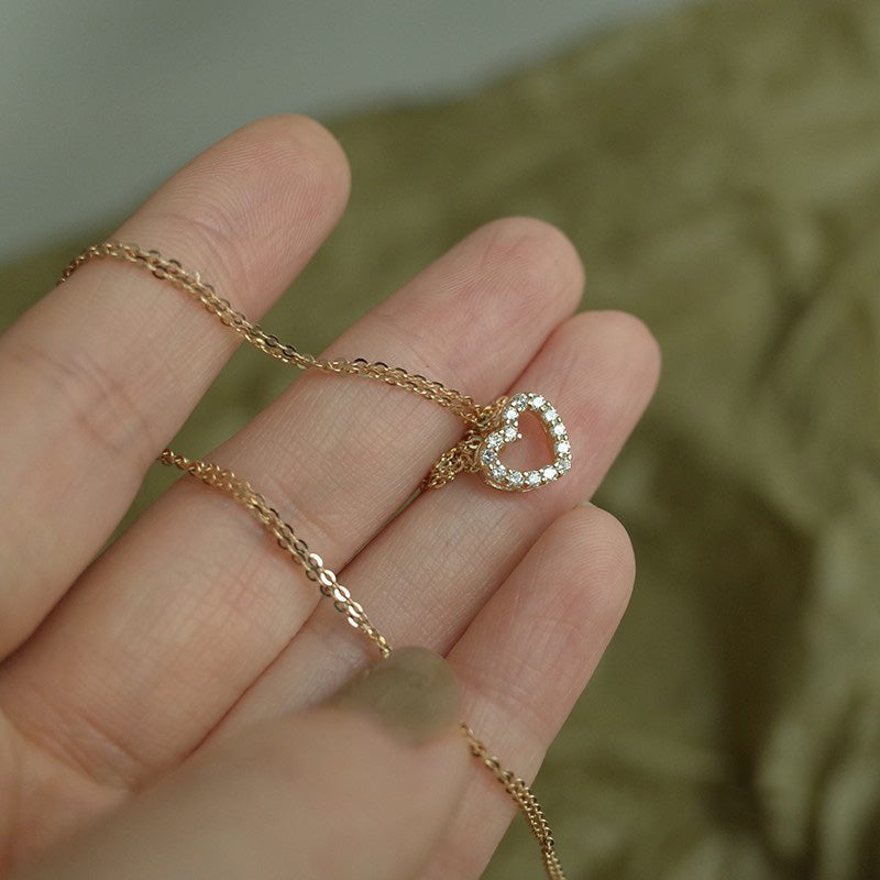 FOREVER LOVE HEART PENDANT - Luminous Amore