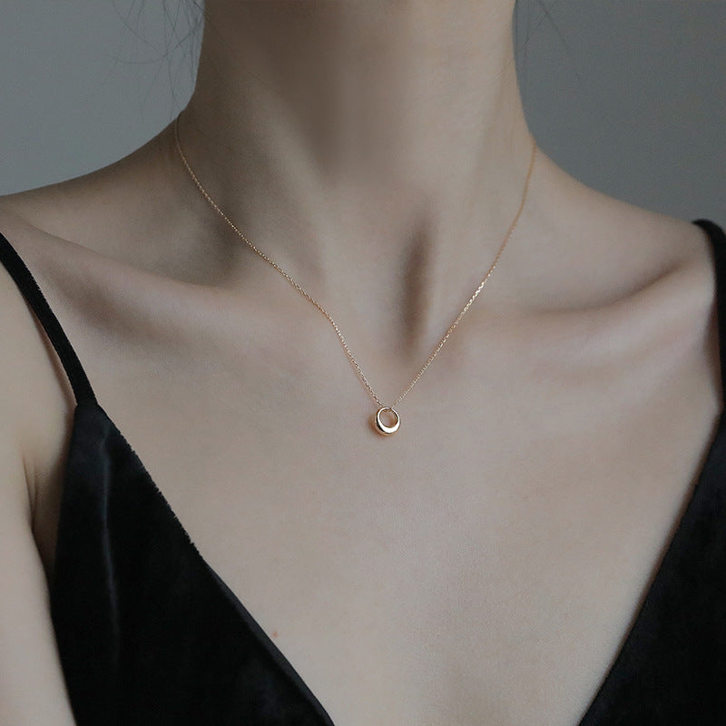 OPEN CIRCLE NECKLACE - Luminous Amore