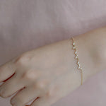 Load image into Gallery viewer, MINI LEAF BAR BRACELET - Luminous Amore
