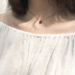 Load image into Gallery viewer, RUBY HEART PENDANT - Luminous Amore
