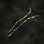 Load image into Gallery viewer, THREADER EARRINGS - Luminous Amore
