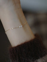 Load image into Gallery viewer, MINI BUTTERFLY DIAMOND BRACELET - Luminous Amore
