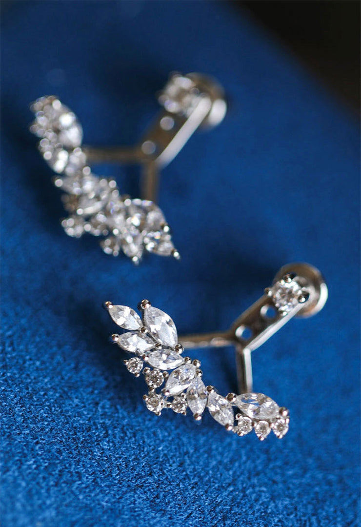 ANGEL'S WINGS STUD EARRINGS - Luminous Amore