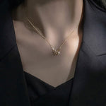 Load image into Gallery viewer, CRYSTAL BUTTERFLY NECKLACE - Luminous Amore
