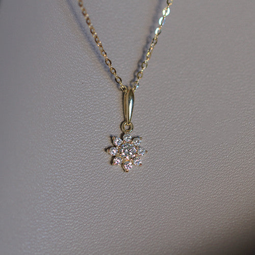 MINI CRYSTAL SUN PENDANT - Luminous Amore