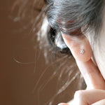 Load image into Gallery viewer, MINI STAR DIAMOND STUD EARRINGS - Luminous Amore
