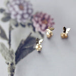 Load image into Gallery viewer, MINI MINIMALISTIC BUTTERFLY EARRINGS - Luminous Amore
