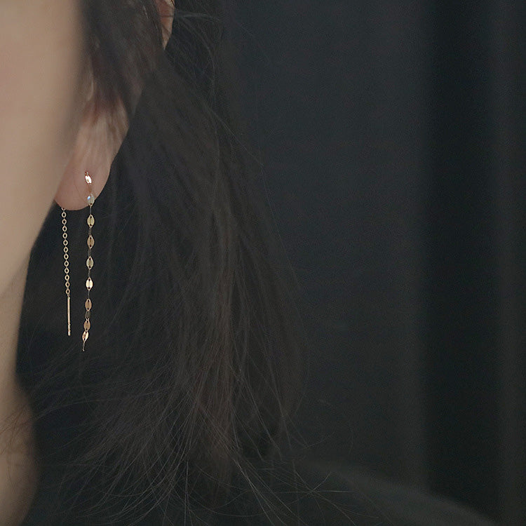 THREADER EARRINGS - Luminous Amore