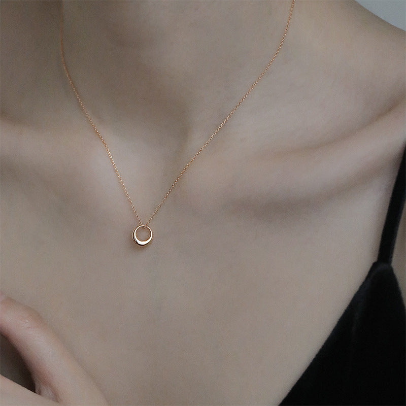 OPEN CIRCLE NECKLACE - Luminous Amore