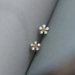 Load image into Gallery viewer, FIVE FLORAL STUD EARRINGS - Luminous Amore
