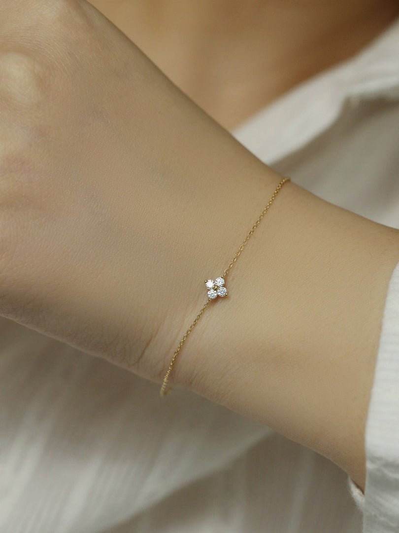 LUCKY CLOVER BRACELET - Luminous Amore