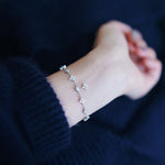 Load image into Gallery viewer, FOUR CLOVER CHAIN BRACELET - Luminous Amore
