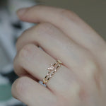 Load image into Gallery viewer, DUO BUTTERFLY RING - Luminous Amore
