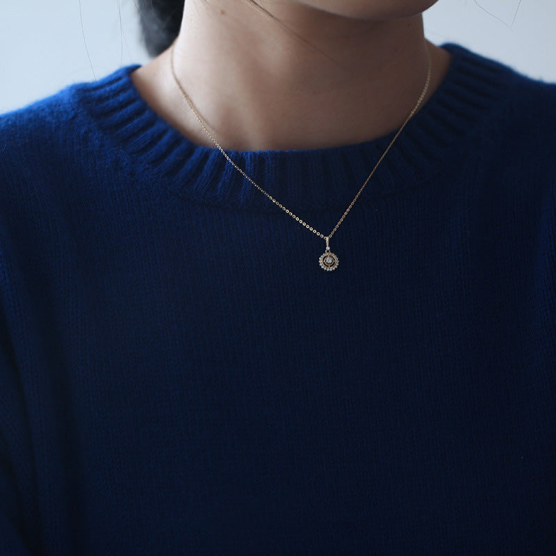 VINTAGE COMPASS NECKLACE - Luminous Amore