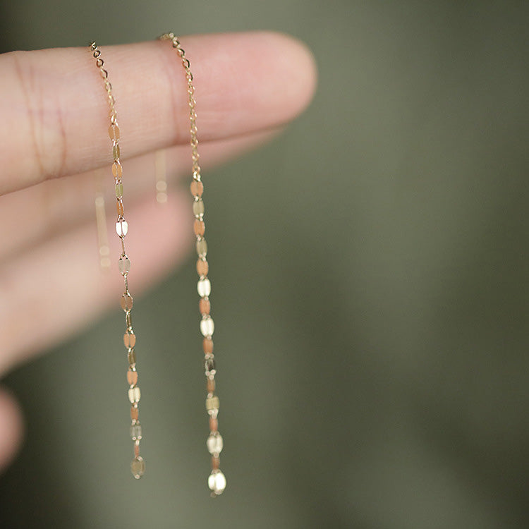 THREADER EARRINGS - Luminous Amore