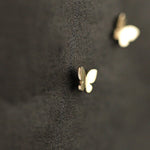 Load image into Gallery viewer, MINI MINIMALISTIC BUTTERFLY EARRINGS - Luminous Amore
