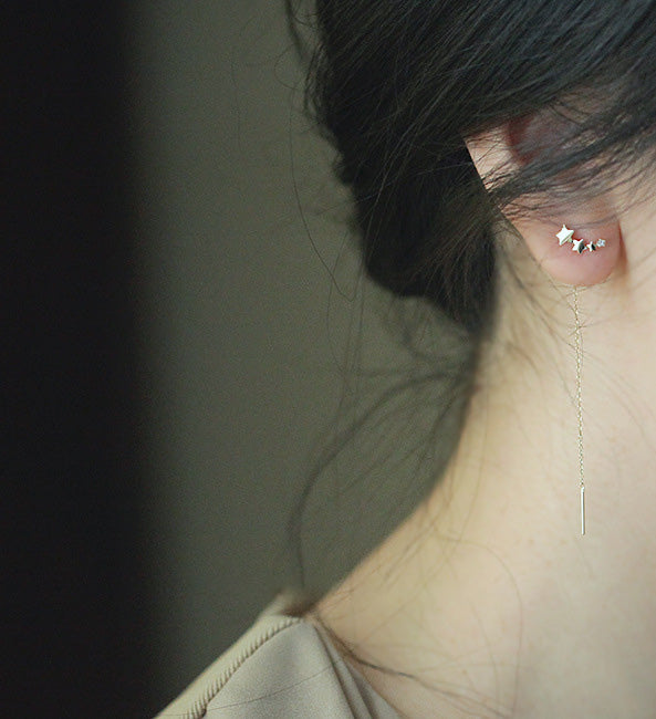 STAR THREAD EARRINGS - Luminous Amore
