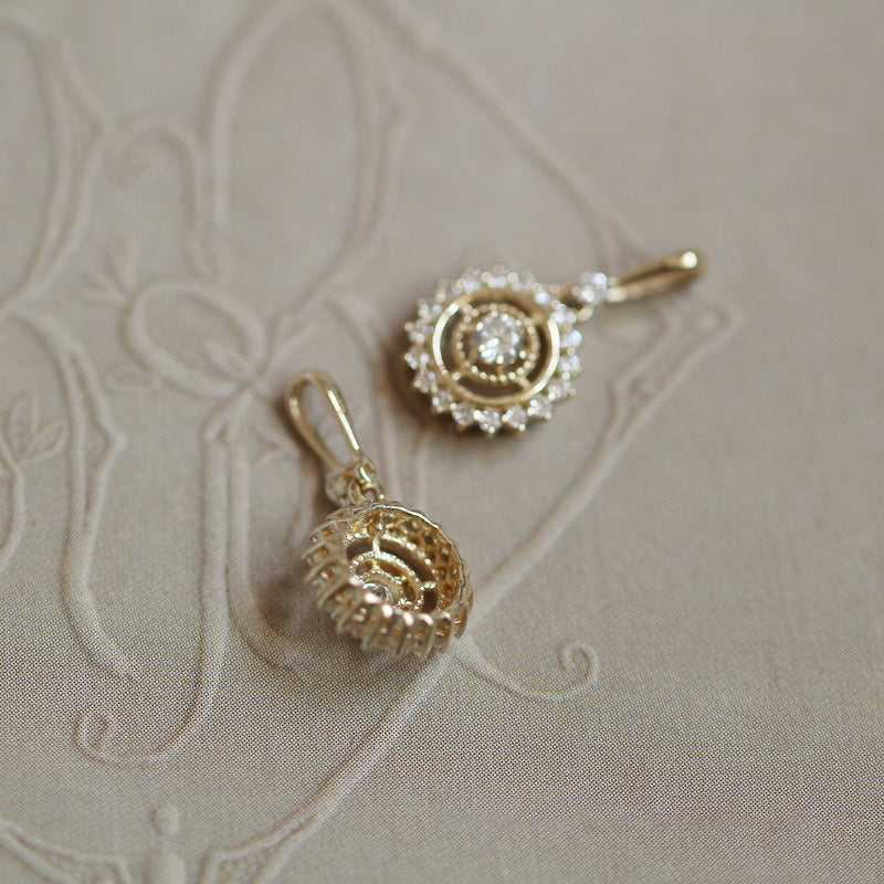 VINTAGE COMPASS NECKLACE - Luminous Amore