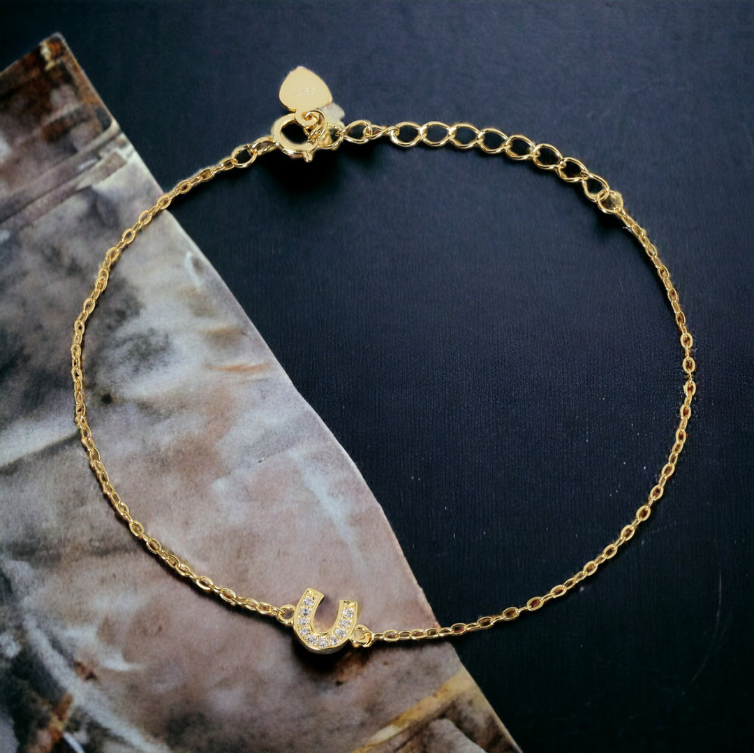 HORSESHOE CHARM BRACELET - Luminous Amore