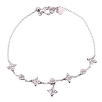 Load image into Gallery viewer, FOUR CLOVER CHAIN BRACELET - Luminous Amore
