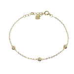 Load image into Gallery viewer, THREE STONE BRACELET - Luminous Amore
