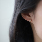 Load image into Gallery viewer, PINE CONE STUD EARRINGS - Luminous Amore
