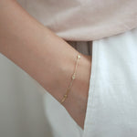 Load image into Gallery viewer, THREE STONE BRACELET - Luminous Amore
