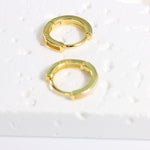 Load image into Gallery viewer, CONCH HOOP EARRINGS - Luminous Amore
