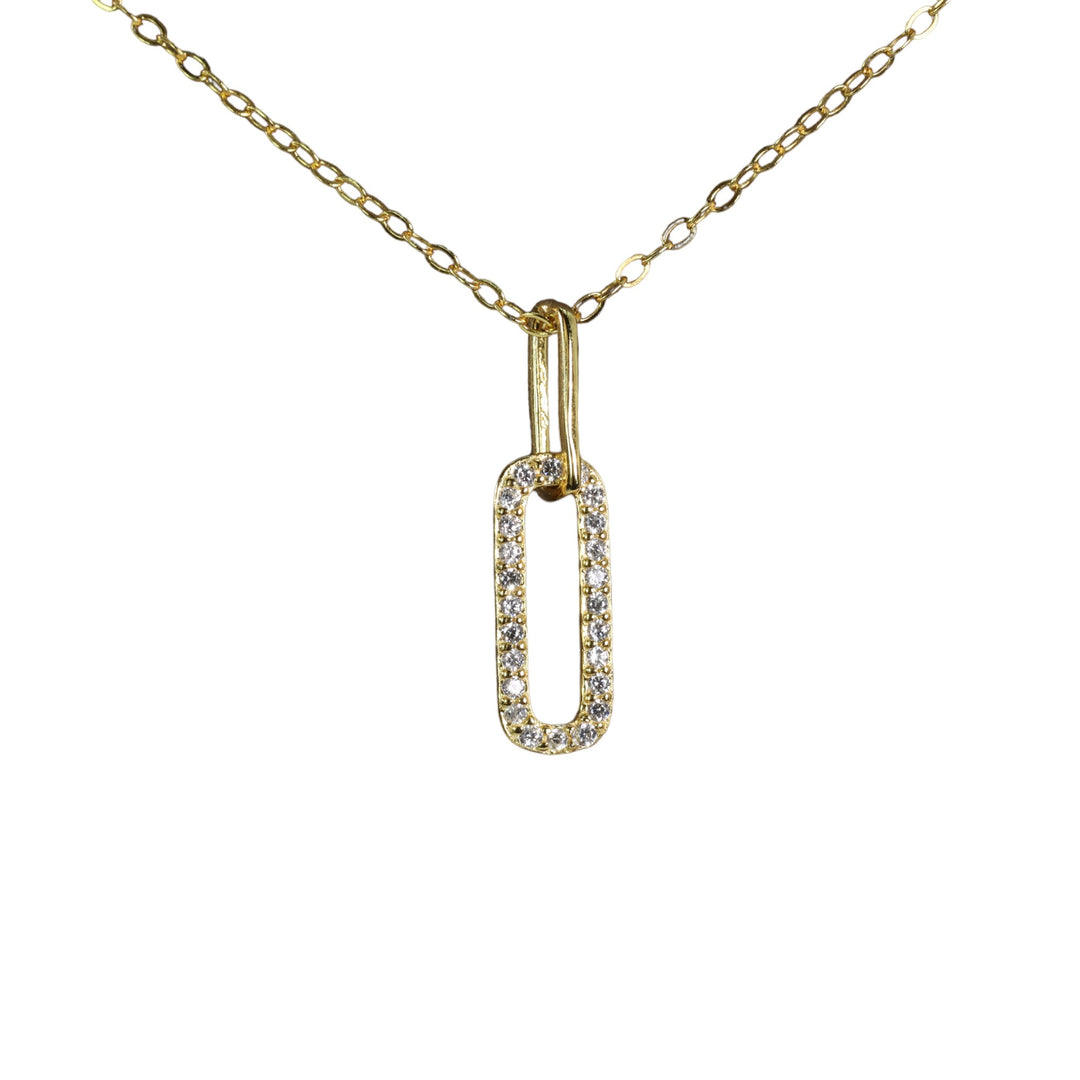 CLASSIC PAPERCLIP PENDANT - Luminous Amore