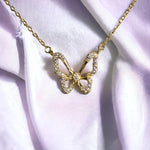 Load image into Gallery viewer, CRYSTAL BUTTERFLY NECKLACE - Luminous Amore
