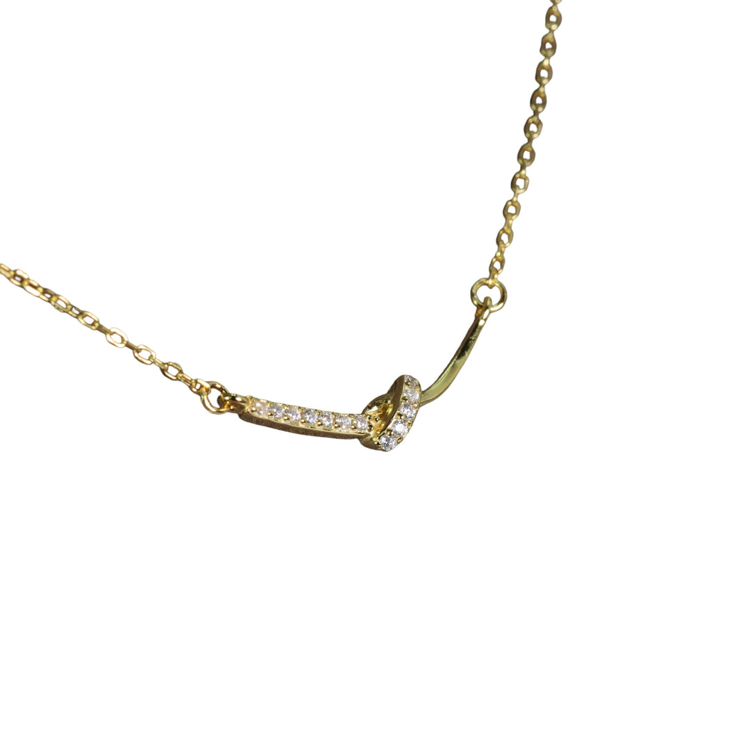 MINI KNOT NECKLACE - Luminous Amore