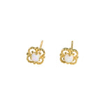Load image into Gallery viewer, MINI RHOMB STUD EARRINGS - Luminous Amore
