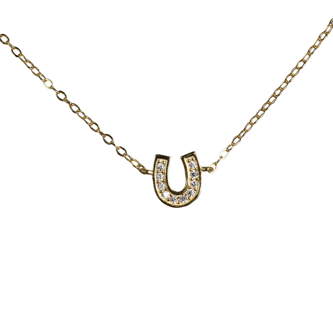 MINI HORSESHOE NECKLACE - Luminous Amore