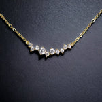 Load image into Gallery viewer, MINI DIAMOND BAR NECKLACE - Luminous Amore
