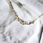 Load image into Gallery viewer, MINI DIAMOND BAR NECKLACE - Luminous Amore
