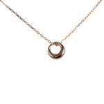 Load image into Gallery viewer, OPEN CIRCLE NECKLACE - Luminous Amore

