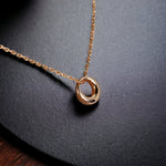 Load image into Gallery viewer, OPEN CIRCLE NECKLACE - Luminous Amore
