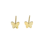Load image into Gallery viewer, MINI MINIMALISTIC BUTTERFLY EARRINGS - Luminous Amore
