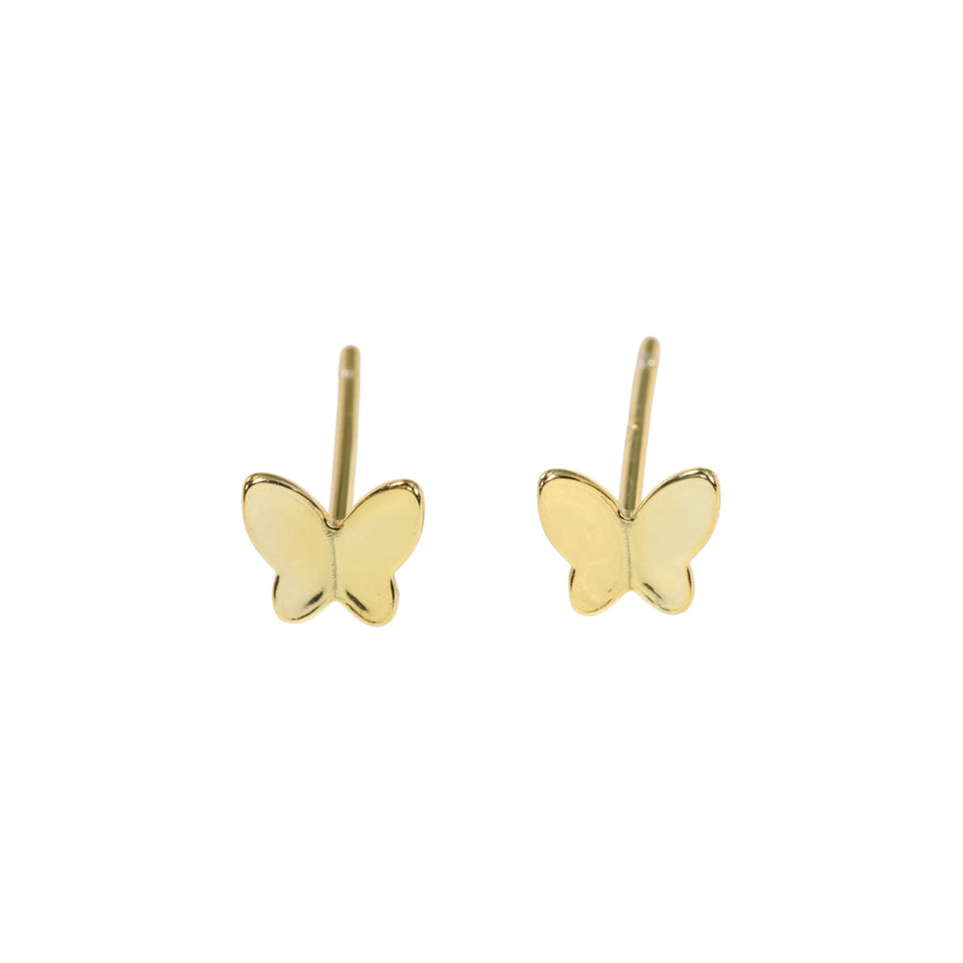 MINI MINIMALISTIC BUTTERFLY EARRINGS - Luminous Amore