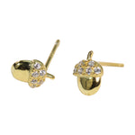 Load image into Gallery viewer, PINE CONE STUD EARRINGS - Luminous Amore
