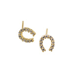 Load image into Gallery viewer, MINI HORSESHOE EARRINGS - Luminous Amore
